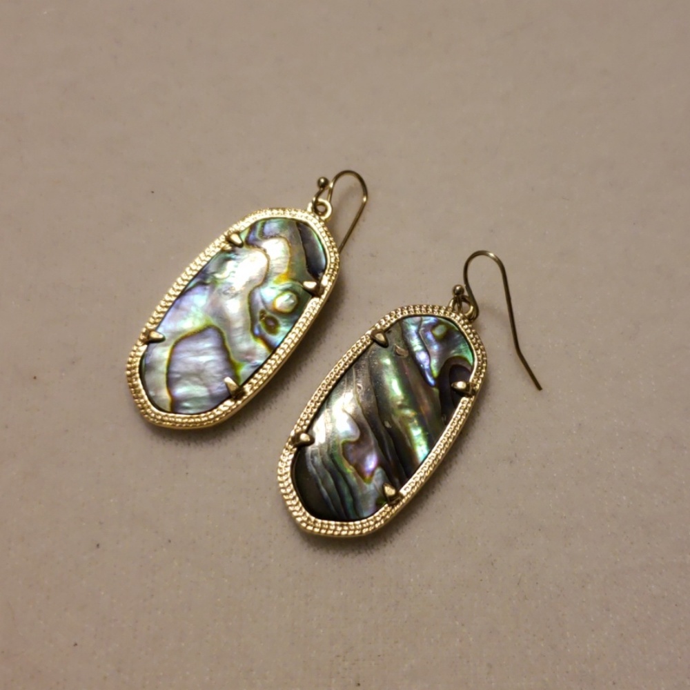 Kendra Scott Abalone Earrings